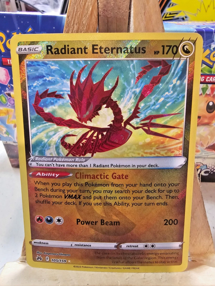 Radiant Eternatus 105/159 Crown Zenith for sale