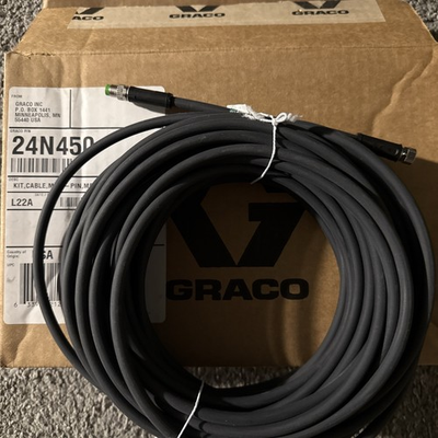 #ad #ad GRACO 15.4M MF 4 PIN M8 CABLE KIT 24N450 $100.00