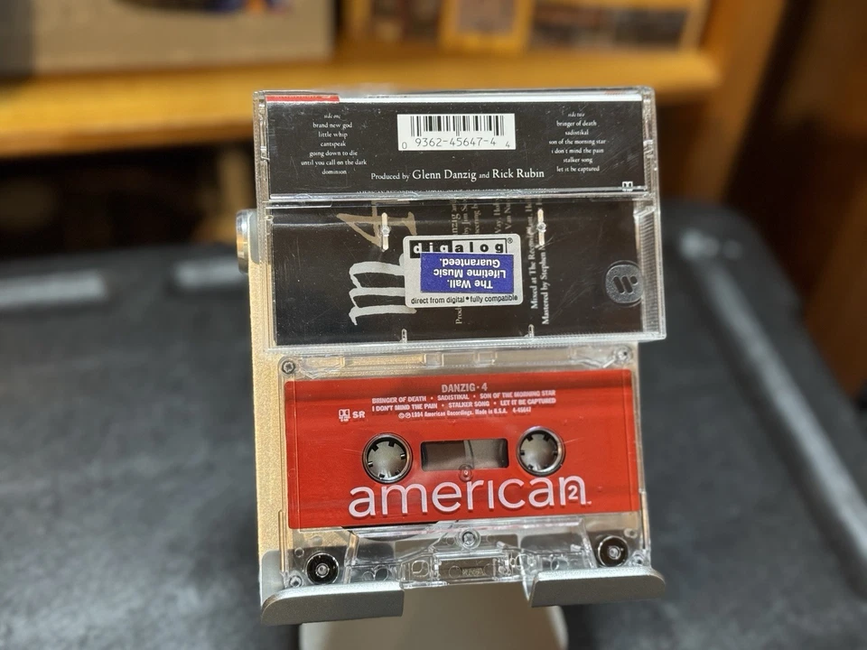 Danzig – Danzig  4 : Digalog Cassette 1994 American – Red Tape : The Misfits - Image 2 of 3