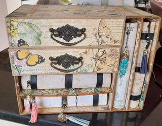 BUTTERFLY BEAUTY JUNK JOURNAL KIT : Completed
