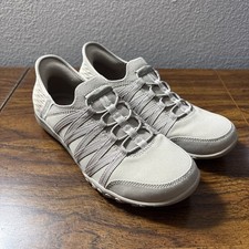 Skechers Mujer Breath Easy Roll With Me Taupe Talla 7