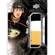 2015-16 UD BLACK ROOKIE TRADEMARKS RELICS #RTR-DF NICK RITCHIE DUCKS NM/MINT