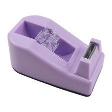 Desktop Tape Dispenser Adhesive Roll Holder with Weighted Non Skid Base