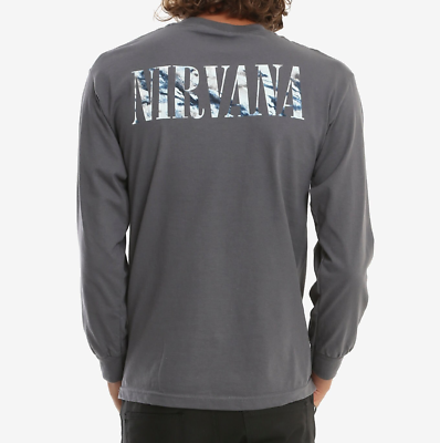 Nirvana SLIVER Long Sleeve T-Shirt NWT 100% Authentic Front & Back Nirvana SLIVER Long Sleeve T-Shirt NWT 100% Authentic Front & Back