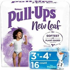 Huggies Pull-Ups New Leaf Boys' Potty Training Pants Training 3T-4T