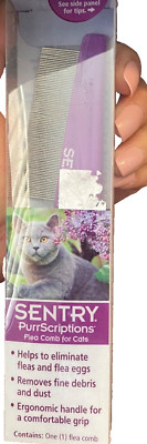 Sentry Purrscriptions Flea Comb for Cats Cat Grooming
