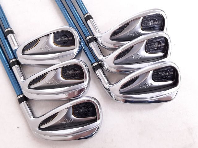 Golf Iron Set Callaway Big Bertha BETA 2016 ALLOY BLUE SORA S200
