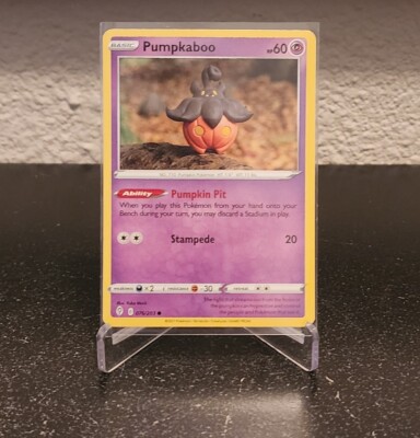 pumpkin pokemon card Gourgeist | Crimson Invasion