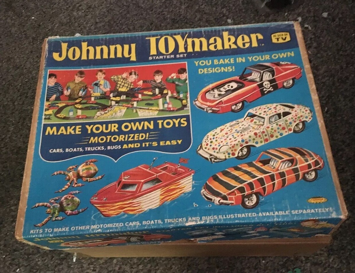 1968 Topper Johnny Toymaker Starter Set Complete Not Working GUC