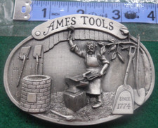Ames Tools Since 1774 Belt Buckle