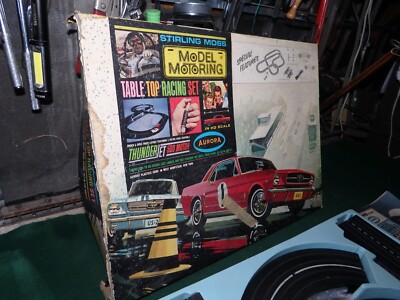 Vintage Aurora Model Motoring AFX Mustang Thunderjet 500 Slot Car