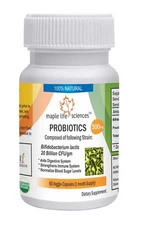 Probiotic blend of Bifidobacterium lactis 20 Billion CFU/GRAM Capsules 14