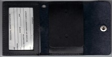 Generic Sheriff Badge Small Snap Wallet Badge Not Included 