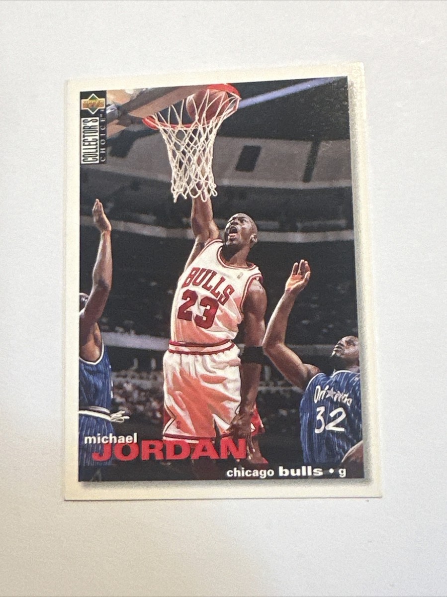 🏀Michael Jordan 1995-96 Upper Deck Collector's Choice #45 🏀Michael Jordan 1995-96 Upper Deck Collector's Choice #45