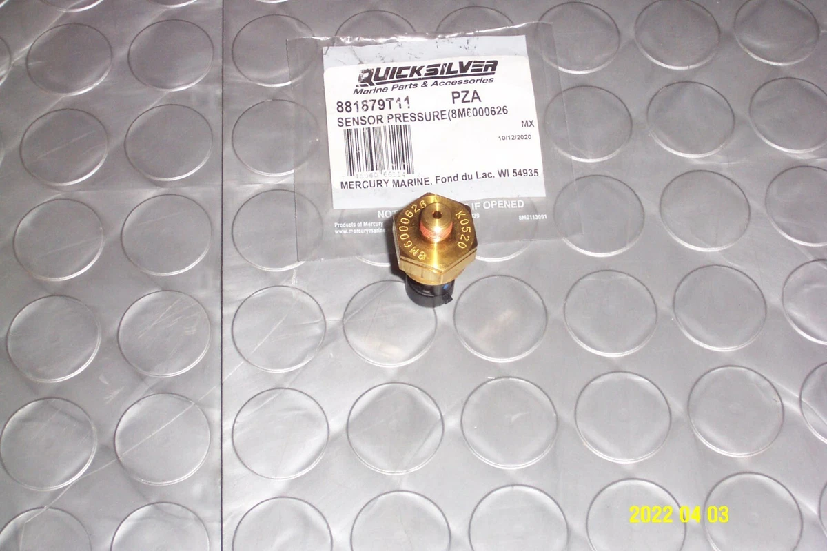 Mercury Mercruiser Quicksilver Pressure Sensor 0-100 PSI OEM 