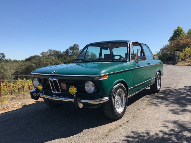 1974 BMW 2002 Tii Coupe 1974 BMW 2002 Tii Coupe EURO Numbers Matching