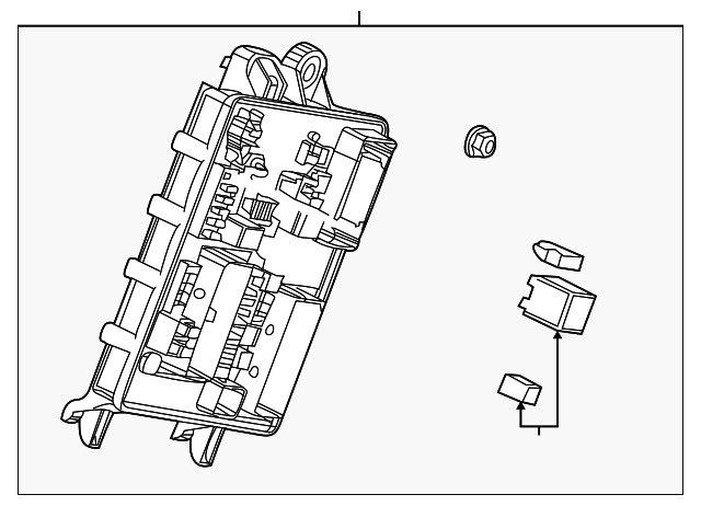 Genuine GM Body Wiring Harness Junction Block 20861268 | eBay