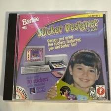 Barbie Sticker Designer Cd Rom
