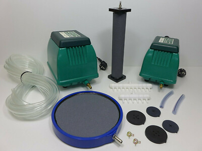 Hailea ACO-9720, 9730 Teich-Air-Pumpe Sauerstoffpumpe Teichbelüfter Membranpumpe