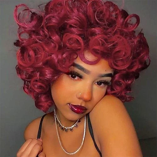 Ebay red cheap wig