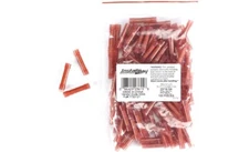 INSTALL BAY RNBC / Red Nylon Butt Connector 22-18 Gauge (Package of 100)  **NEW*