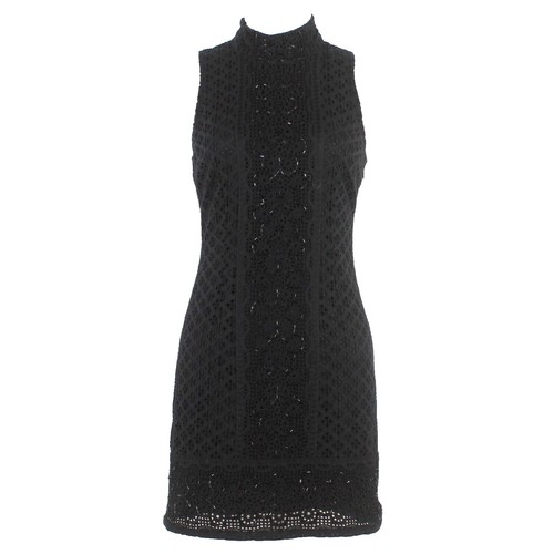 tracy reese black lace dress Lace Slide Dress