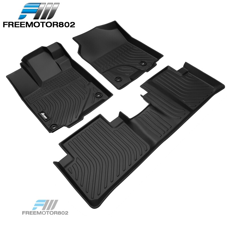 Fits 13-18 Acura RDX Heavy Duty 3D Floor Mats 5-seat All Weather Carpets TPE 3PC