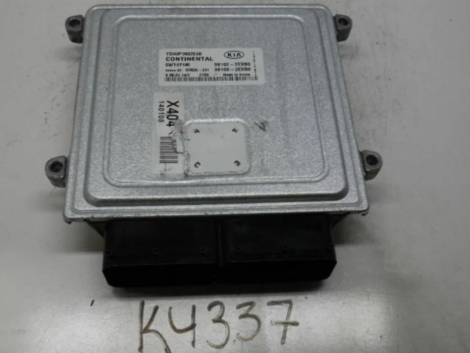 KIA FORTE 2014 1,8 L SDN computadora cerebro motor control ecu ecm módulo ebx k4337 Foto 2 de 4