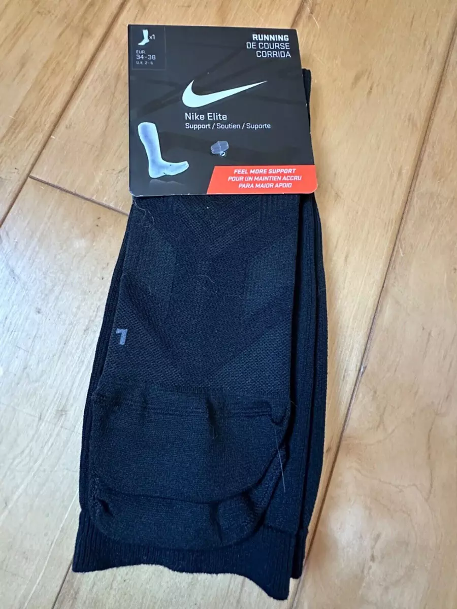WOMENS NIKE ELITE DRI FIT COMPRESSION CALF SUPPORT SOCKS UK 2 5
