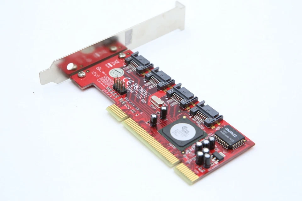 4-Port RAID 5 / JBOD SATA II PCI Controller (Addonics) ADSA4R5 A11f - Image 2 of 4