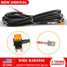 Drl Acc Wiring Harness Kit For Wrangler Halo Ring Led Headlight Running Light Drl Acc Wiring Harness Kit For Wrangler Halo Ring Led Headlight Running Light