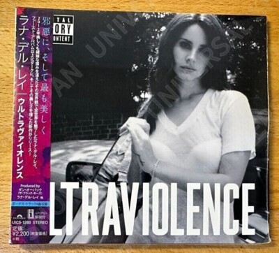 Lana Del Rey Ultraviolence CD Includes 4 Bonus Tracks UICS-1280 4988005830067
