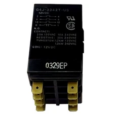 1PC G4J-3342T-US 12VDC Power Relay 8Pins 20A 120VAC