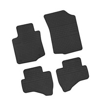 Auto-Fußmatten Gummimatten Schwarz für Citroen C1 2005 - 2012