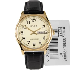 Casio MTP-V003GL-9B Analog Men's Quartz Date Watch