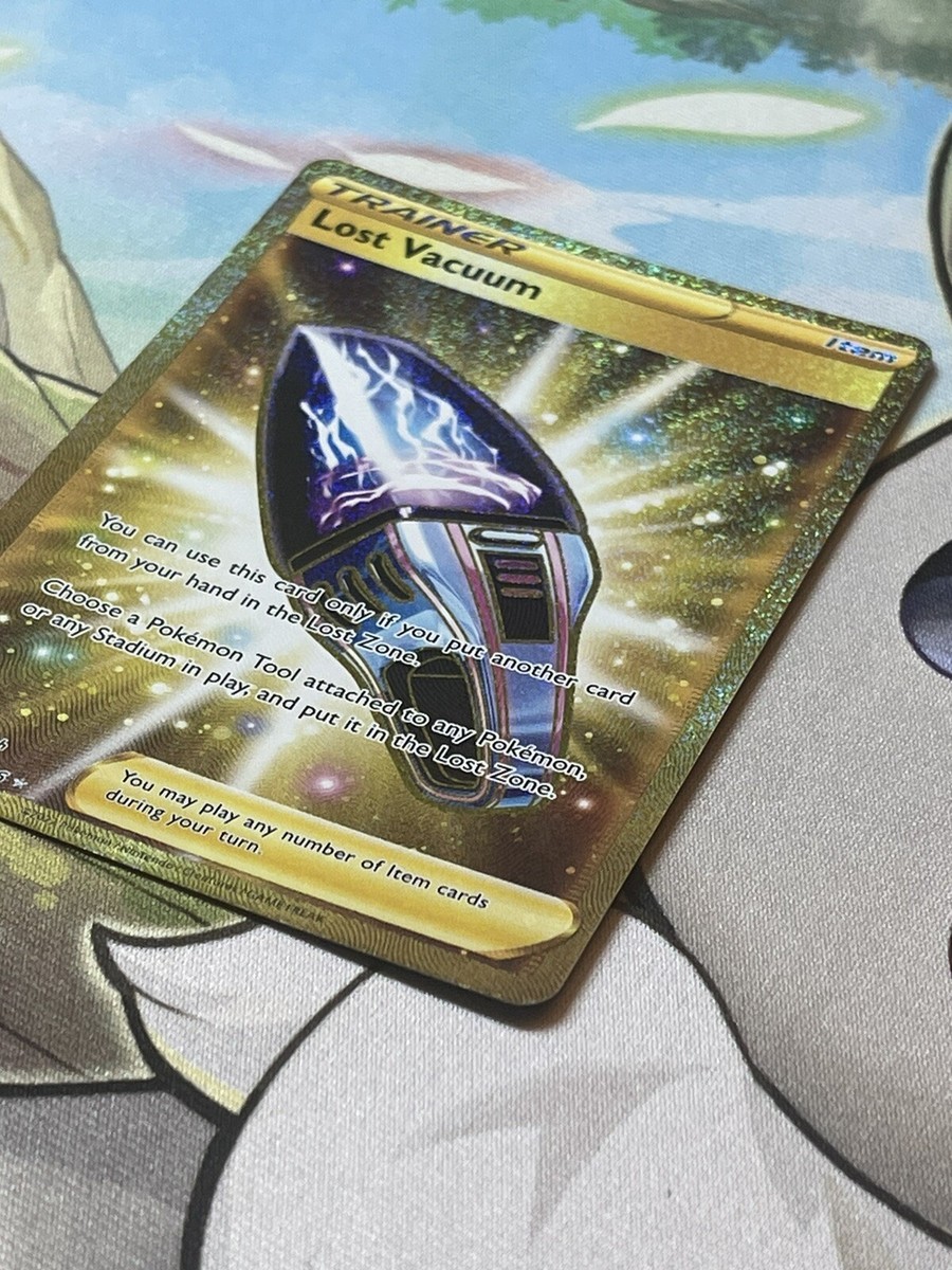lost vacuum pokemon card price Amazon.com: Lost Vacuum 162/196 Lost Origin - 4X Pokemon Trainer Card main image 0