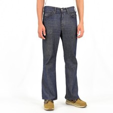 Vintage Levis Big E Jeans No Rivets Flare Leg Size 32x31