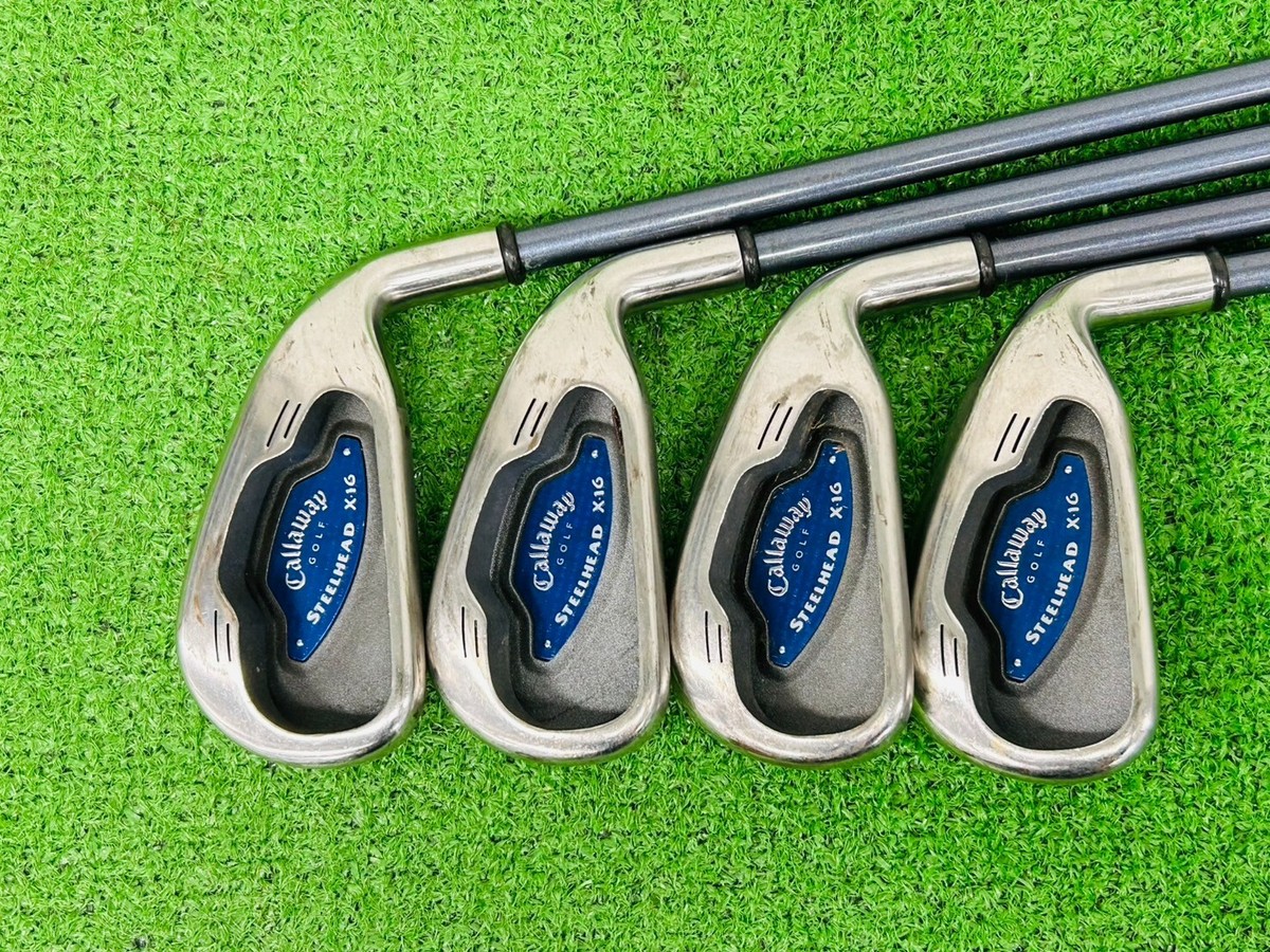 Callaway Steelhead X-16 Iron set 3-9+PW System CW75 Regular