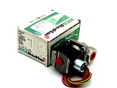 NEW ASCO EFP8210G087  2 WAY SOLENOID VALVE 1/2''  8210G087
