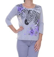 Karen Scott Women's Smoke Grey Heat Top Size Xs on sale Karen Scott Women's Smoke Grey Heat Top Size Xs on sale