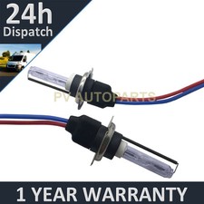 2X BULBS FOR AFTER MARKET HID CONVERSION KIT XENON 3000K YELLOW 55W WIRE IN