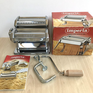 Machine à Pâtes Imperia 150 – Acier Inoxydable, Made In Italy, Occasion