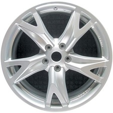 Wheel Rim Nissan 370z 19 2009-2012 D03001ec4b D03001bc4d Rear Silver Oe 62526