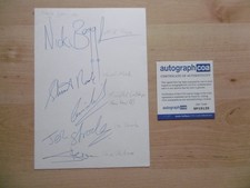 Kajagoogoo "Limahl" Autogramme signed 15x21 Karteikarte ACOA