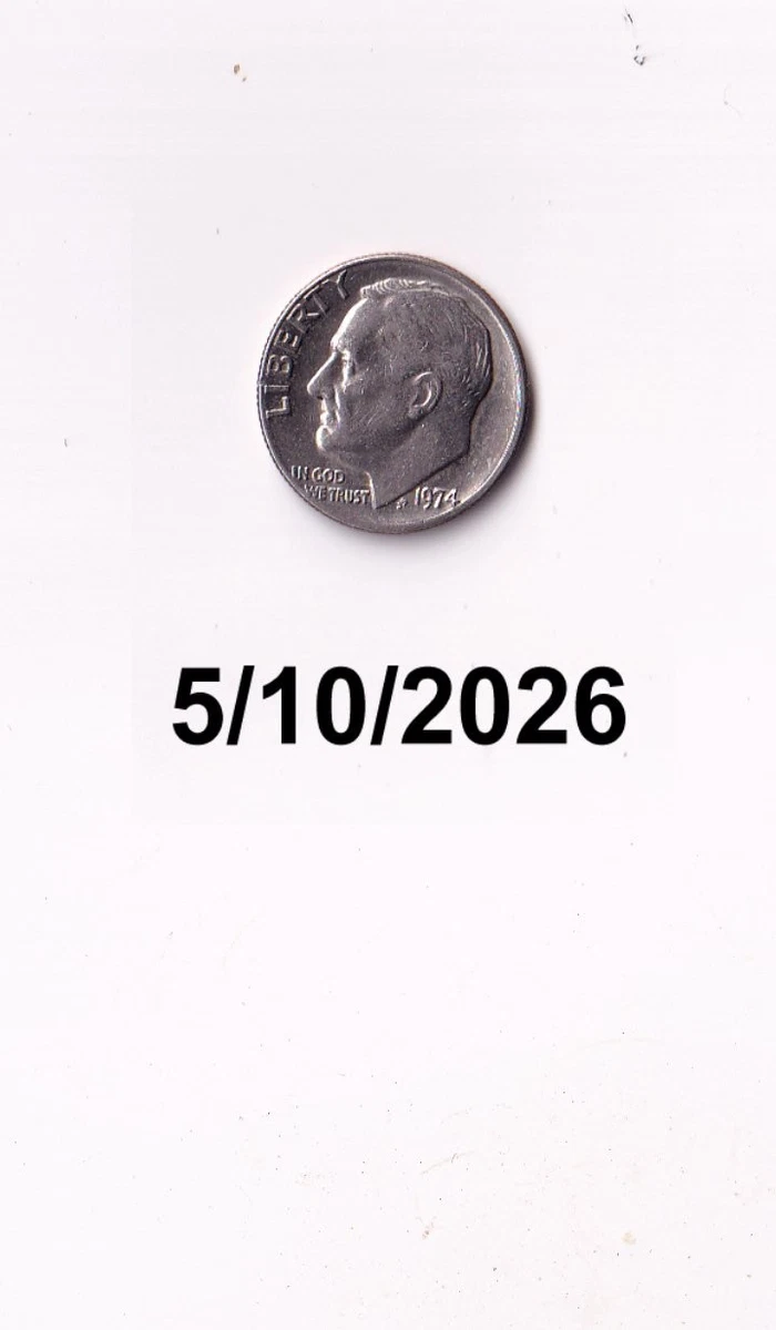 Circulated 1974 Roosevelt Dimes (1946-Now) for sale | eBay