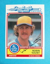 1984 Topps Milton Bradley Championship Baseball Robin Yount #33 Brewers