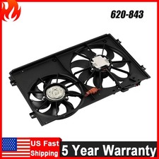 Radiator Condenser Cooling Fan For Volkswagen Jetta Golf Beetle Passat 620-843
