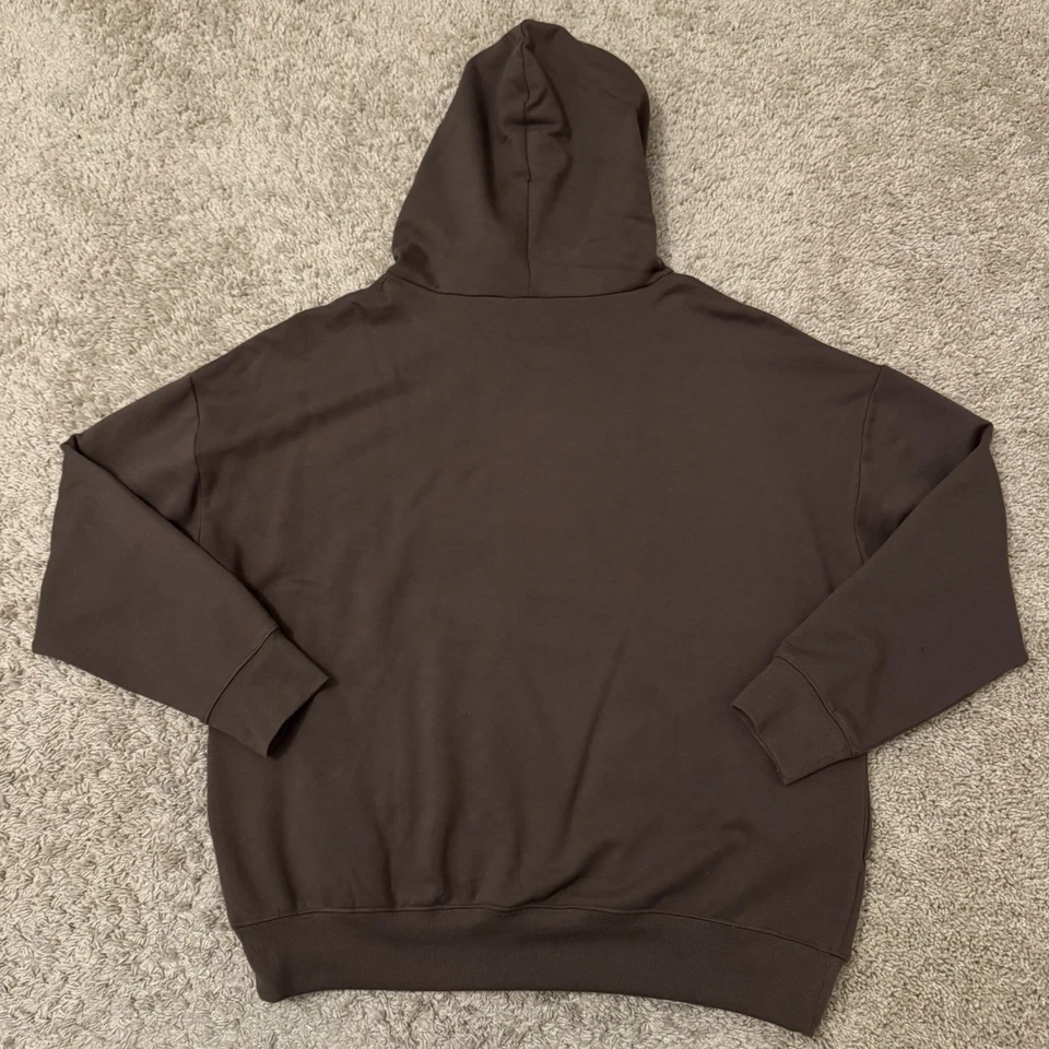 Sudadera con capucha Buffalo súper suave para mujer grande marrón David Bitton elástica Foto 2 de 4