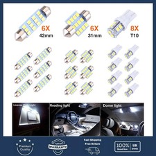 20pcs 6500k Led Interior Lights Bulbs Kit Car Trunk Dome License Plate Lamps 20pcs 6500k Led Interior Lights Bulbs Kit Car Trunk Dome License Plate Lamps