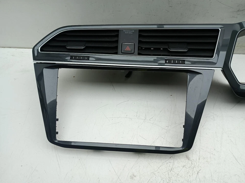 VOLKSWAGEN TIGUAN R LINE DIGITAL CLUSTER MOLDURA VENTILACIÓN TABLERO MK2 2016-2020 Foto 3 de 4